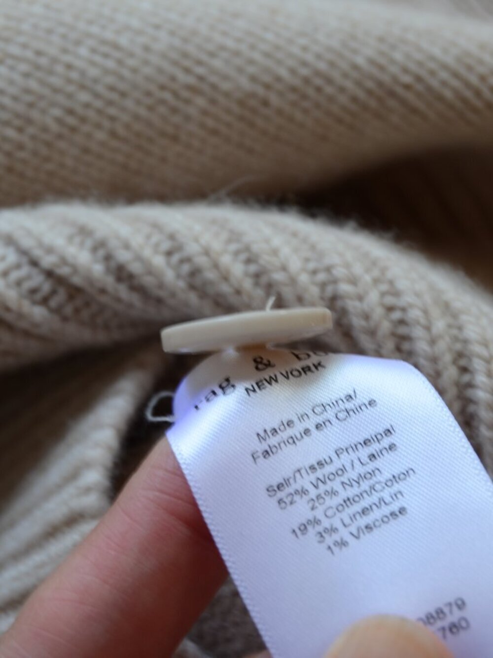 Rag & Bone Serena Wool Blend Cardigan - Picture 10 of 12